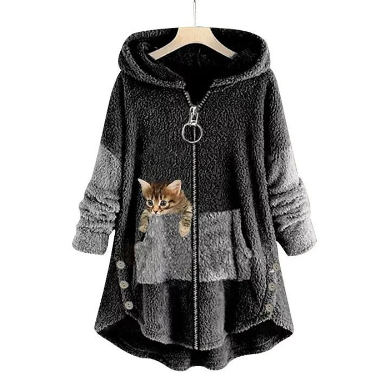 Graziella™ | Sudadera con capucha de felpa suave