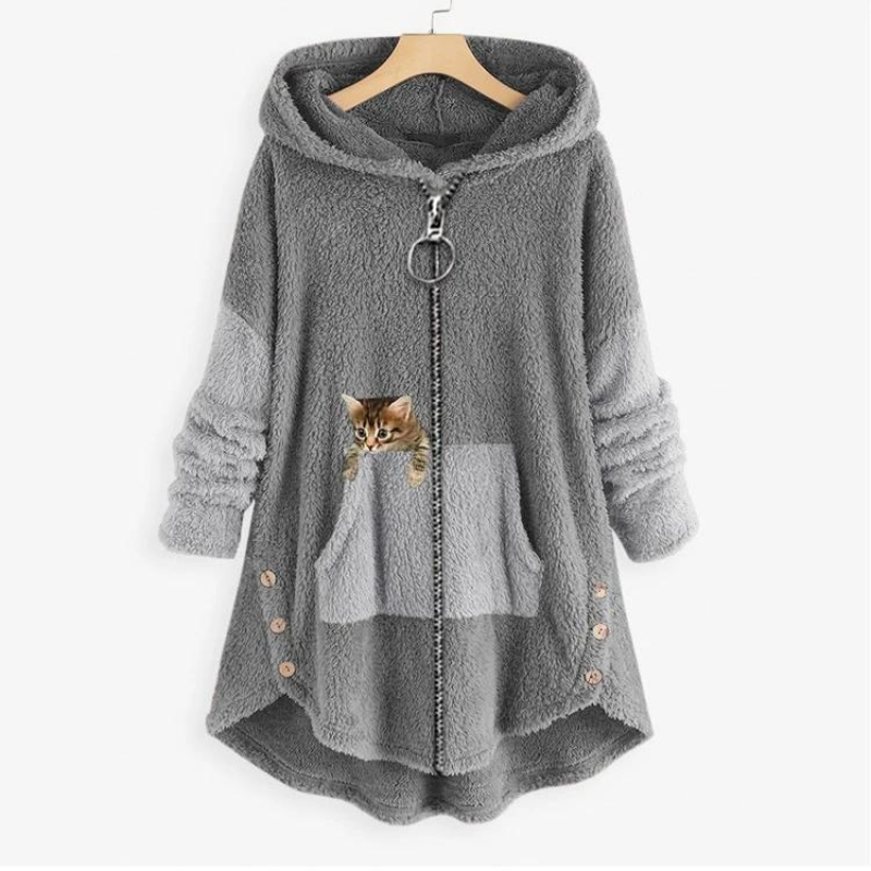 Graziella™ | Sudadera con capucha de felpa suave