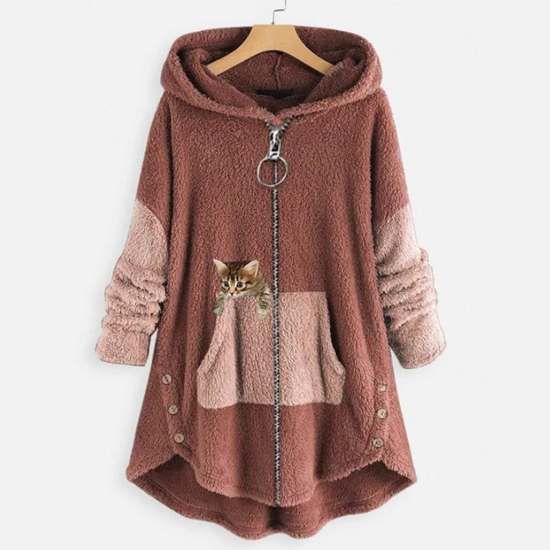 Graziella™ | Sudadera con capucha de felpa suave